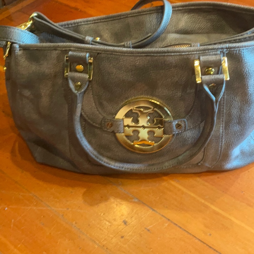 COPY - Tory Burch grey/blue handbag